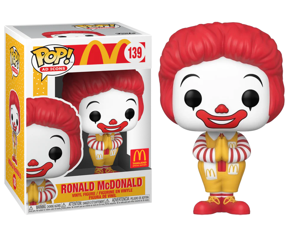 Pop! Ad Icons: McDonald's - Ronald McDonald (Thailand Special Edition)