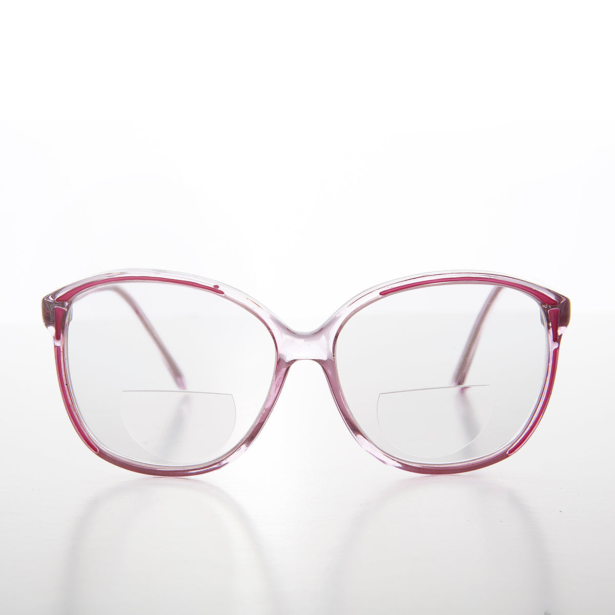 Rounded Secretary Bifocal Reading Glasses - Sarah