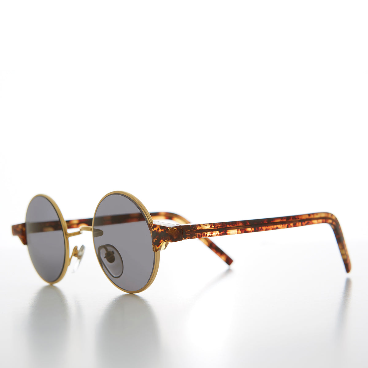 Round Hippie Spectacle Vintage Sunglass - Sean