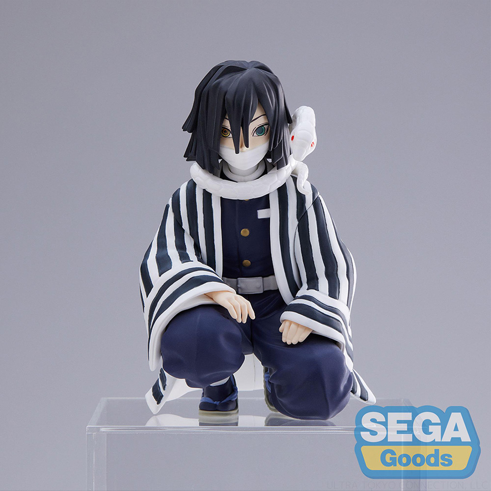 SEGA: Demon Slayer: Kimetsu no Yaiba - Obanai Iguro (Hashira Meeting) PM Perching Figure