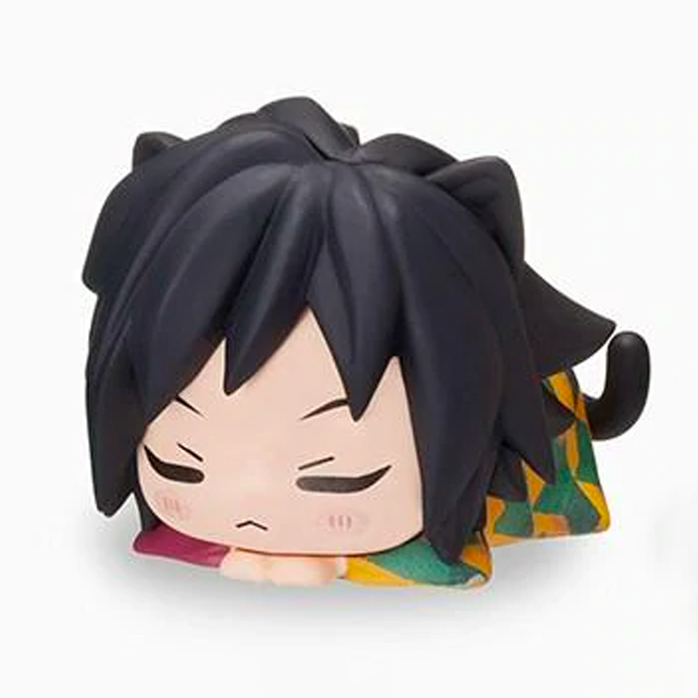 SEGA: Demon Slayer: Kimetsu no Yaiba - "The Hashira Gathered!" Ohiruneko Mini Figure Vol. 1 - Giyu Tomioka