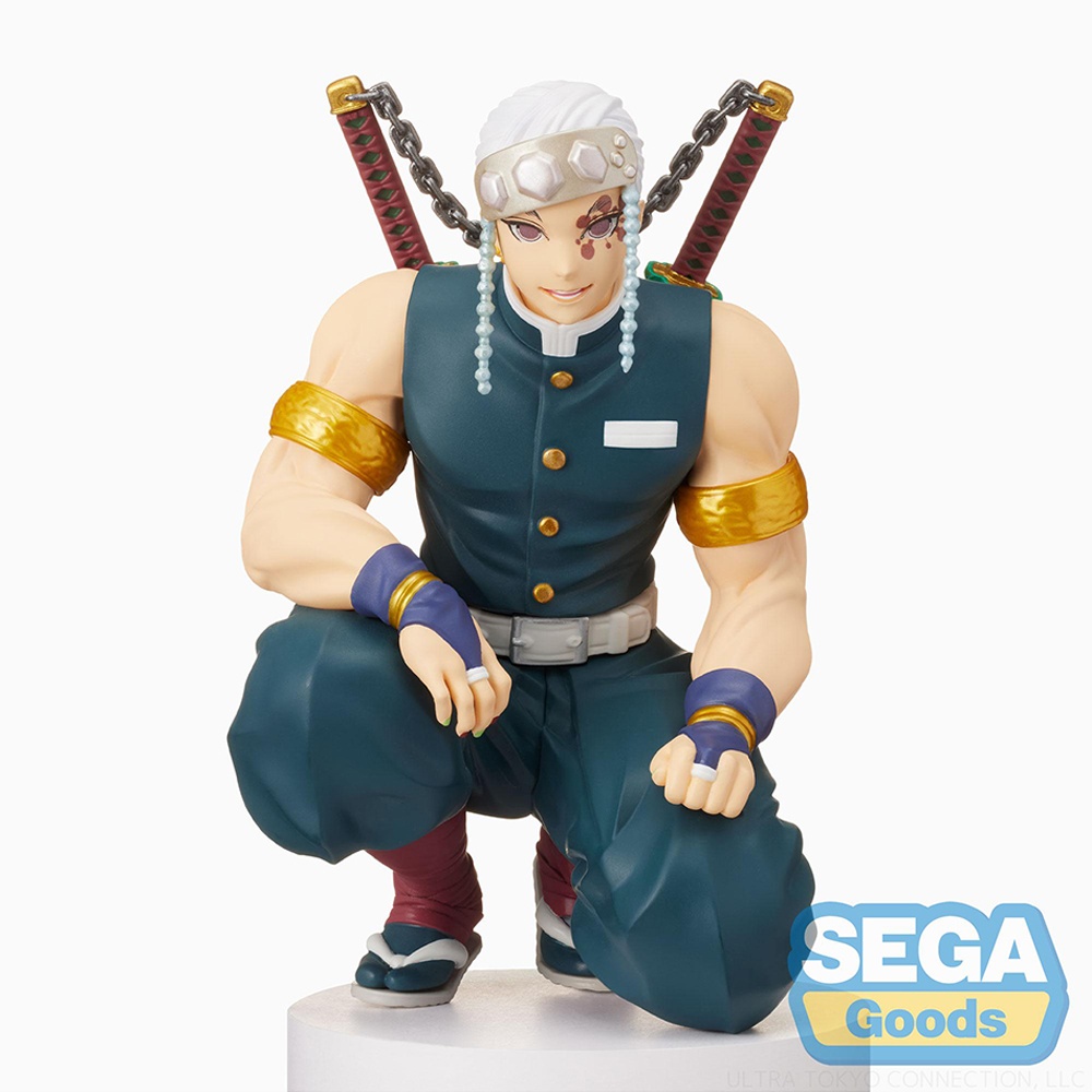 SEGA: Demon Slayer: Kimetsu no Yaiba - Tengen Uzui (Hashira Meeting) PM Perching Figure