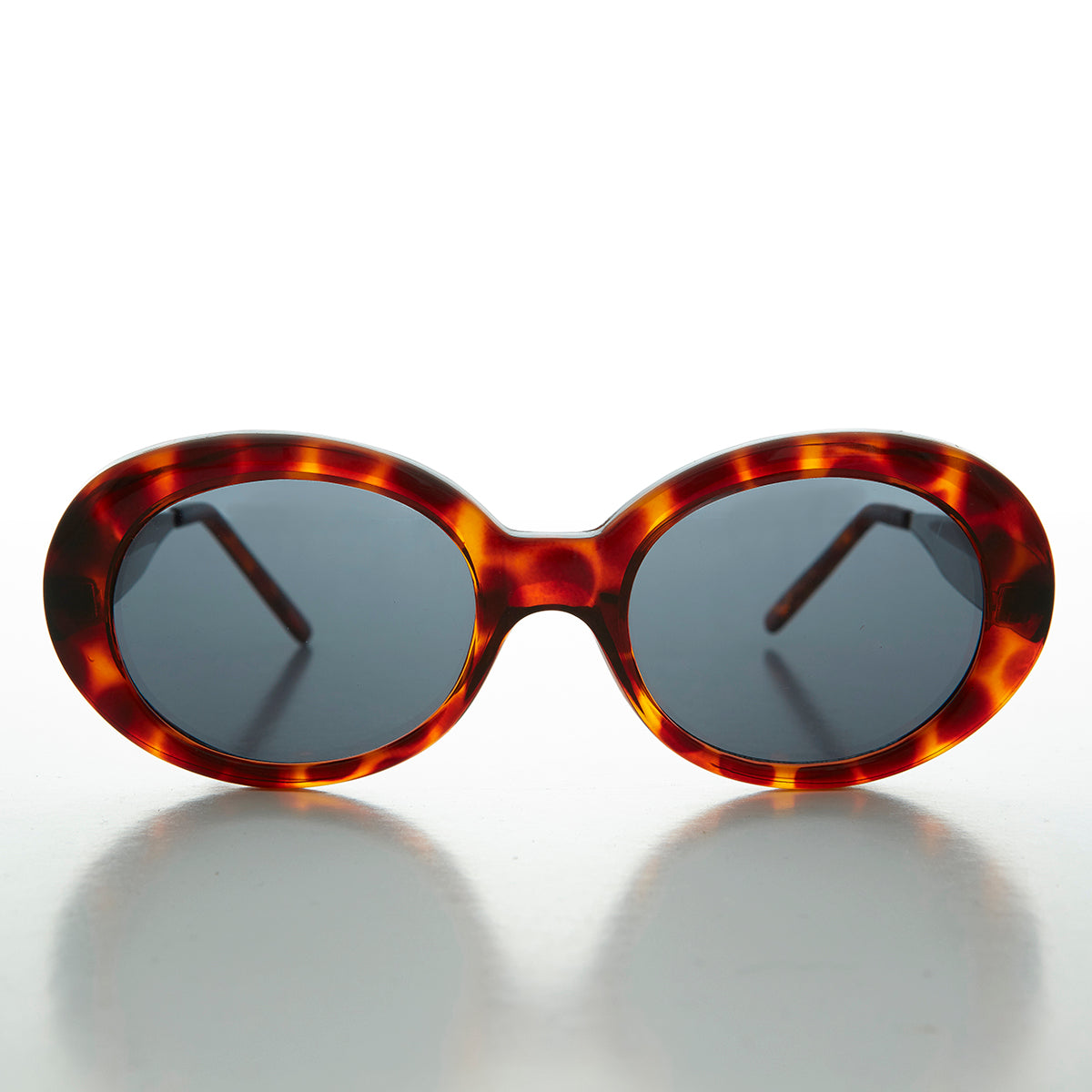 Mod Oval Cat Eye Vintage Sunglass - Silva