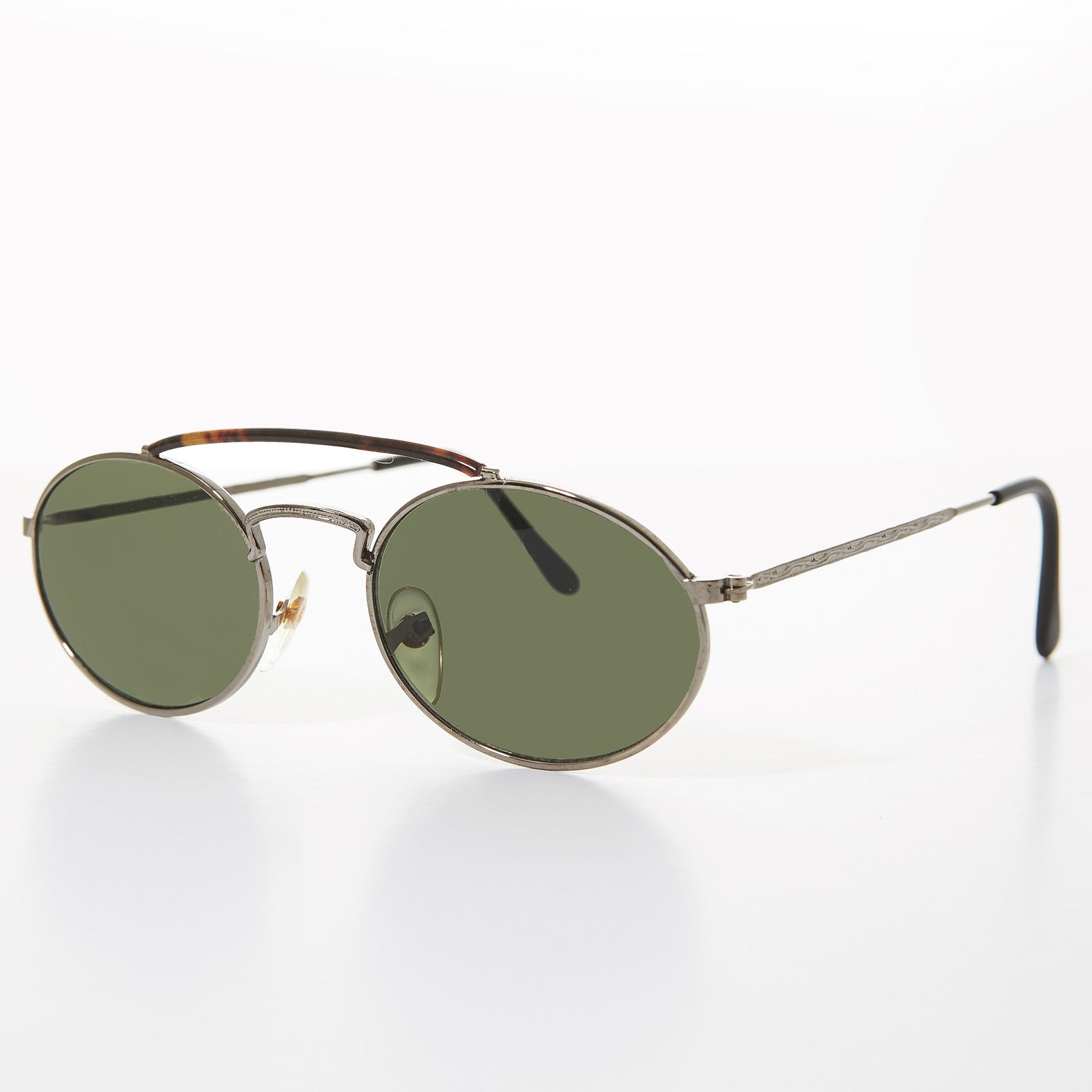 Oval Old Timey Aviator Vintage Sunglasses - Smith