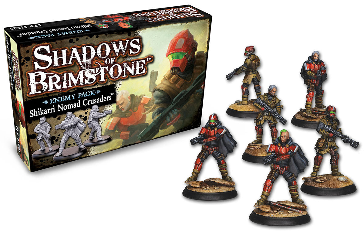 Shadows of Brimstone: Shikarri Nomad Crusaders Enemy Pack