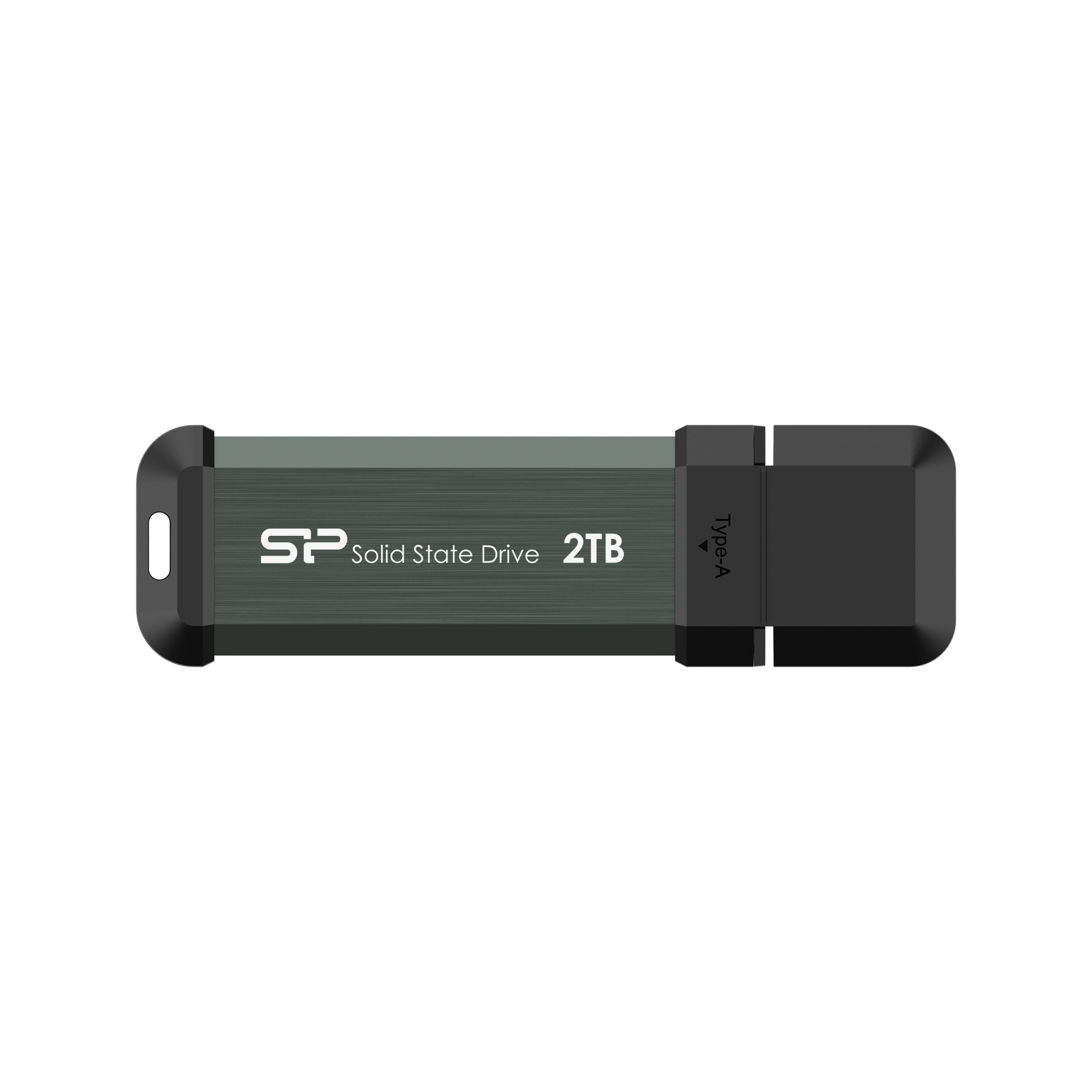 Silicon Power 250GB-2TB MS70 USB 3.2 Gen 2 Portable External SSD with Type C Adapter for iPhone 15 Pro