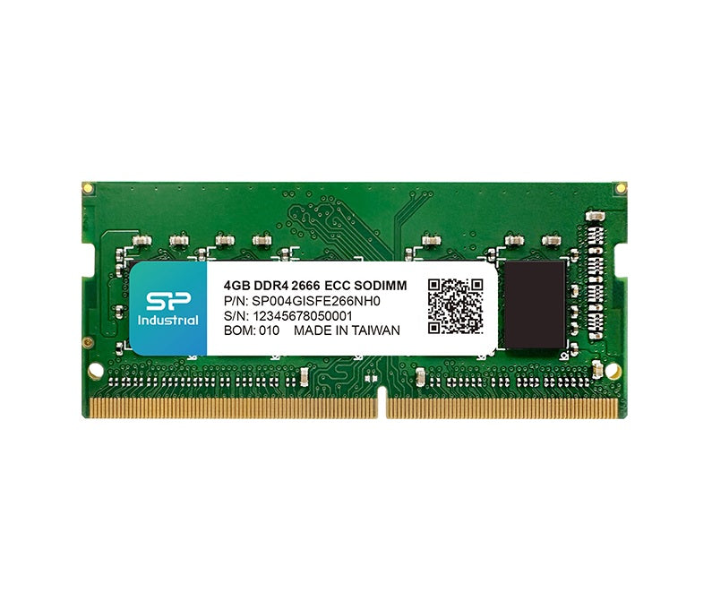 Silicon Power 4GB Enterprise Grade ECC DDR4 2666 MT/s (PC4-21300) CL19 1.2V SODIMM