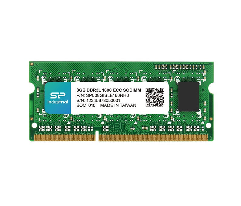 Silicon Power 8GB Enterprise Grade ECC DDR3 1600 MT/s (PC3-12800) CL11 1.35V SODIMM