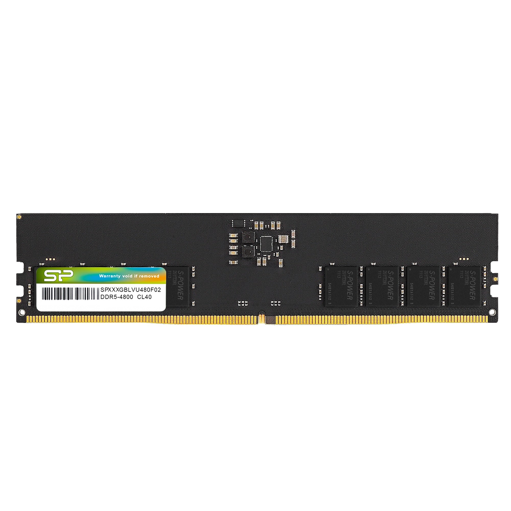 Silicon Power DDR5 4800MT/s (PC5-38400) 16GB-32GB 1.1V Desktop Unbuffered DIMM