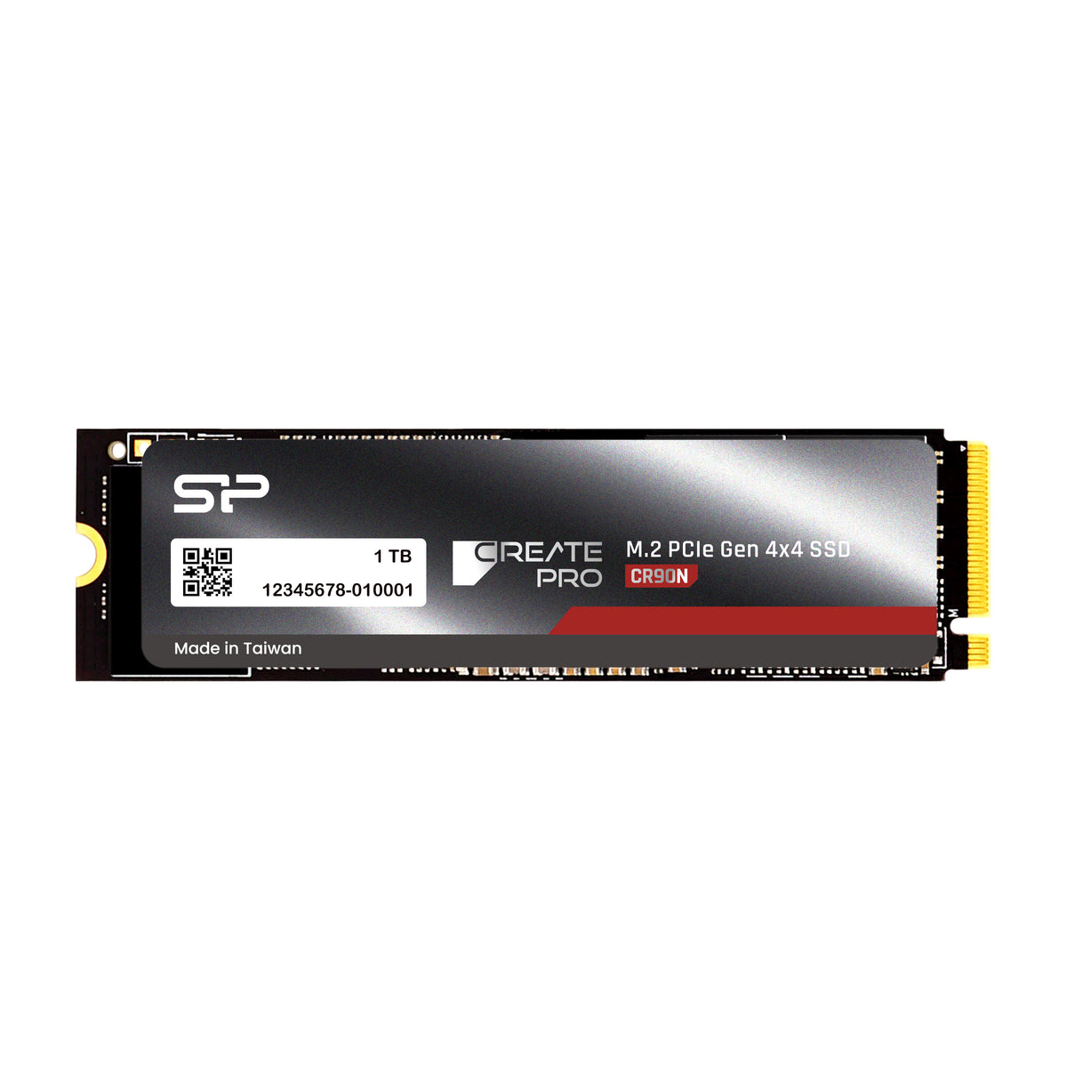 Silicon Power CreatePro NAS CR90N 1TB PCIe NVMe Gen4x4 M.2 2280 Internal Solid State Drive