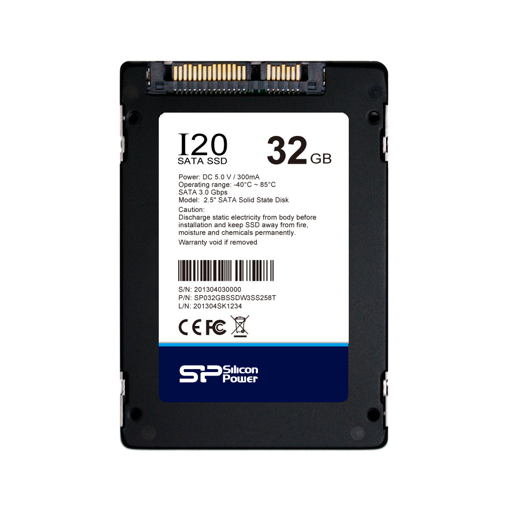 Silicon Power Enterprise Grade SLC SATA II 3Gb/s 2.5-inch I21 Internal Solid State Drive