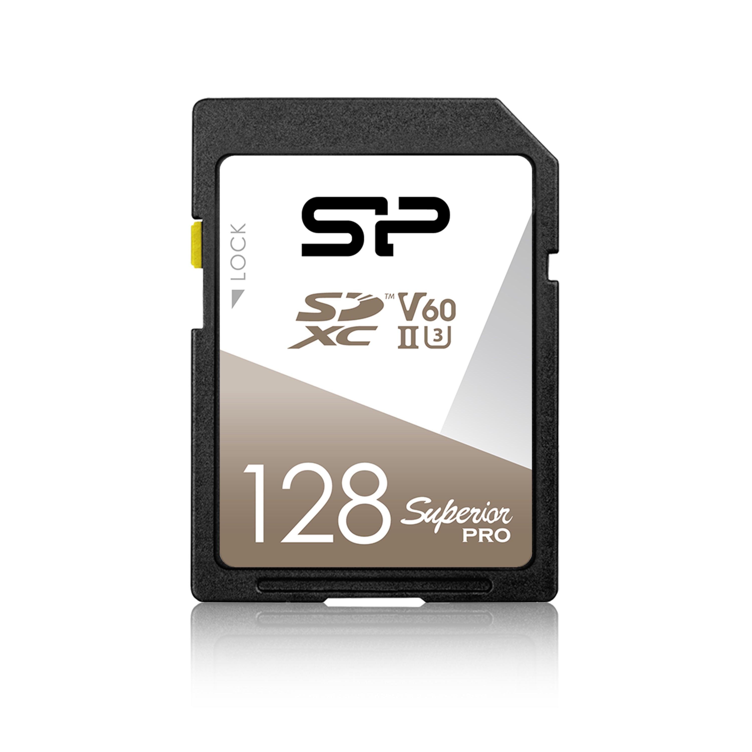 Silicon Power 128GB Superior Pro UHS-II (U3) V60 SDXC Memory Card