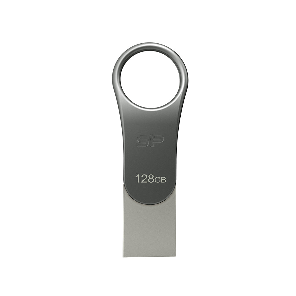 Silicon Power Mobile C80 128GB Dual Type-C (USB-C)/USB 3.2 Gen1 Flash Drive