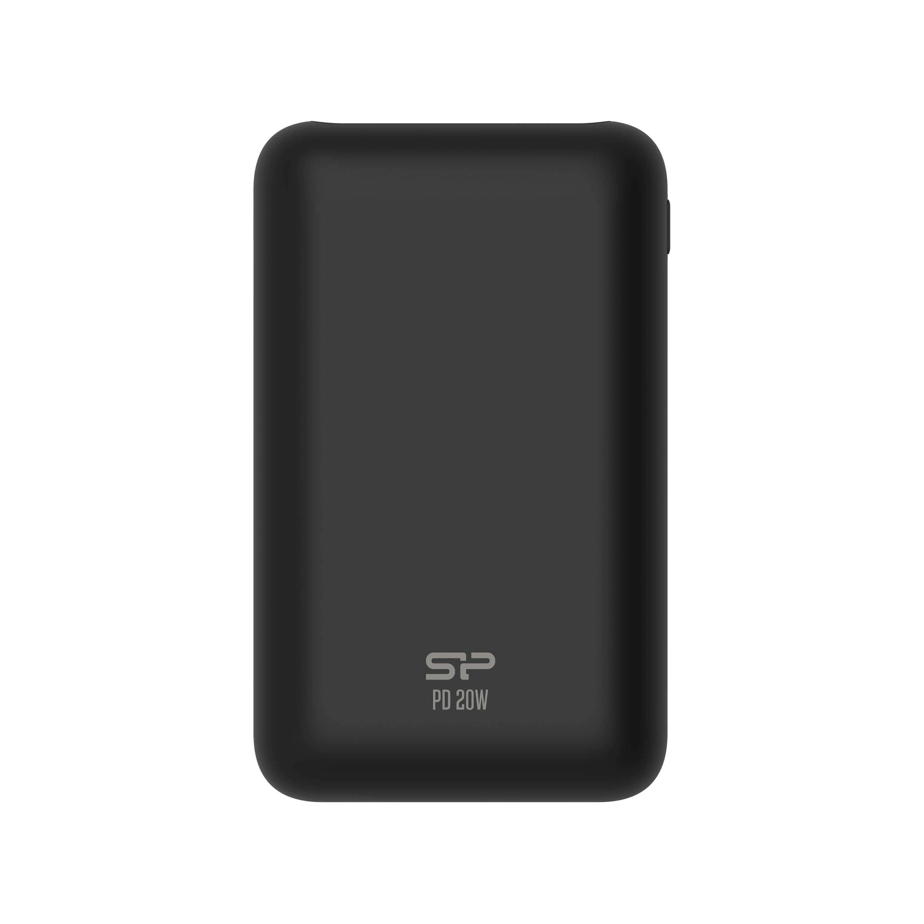 Silicon Power QS58 20,000mAh Portable Phone Charger Power Bank 18W QC 3.0/ 20W Power Delivery (PD) Fast Phone Charging [Black]