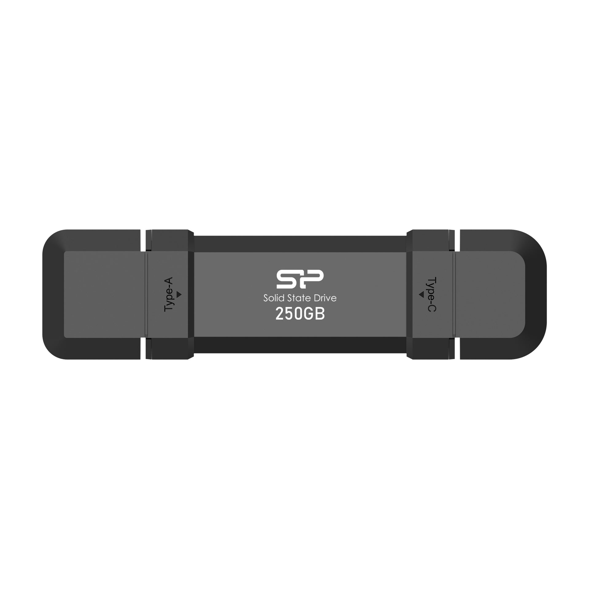 Silicon Power MS70 SSD Esterno 500GB USB 3.2 Gen 2 - Portatile In Metallo Con Tappo Flip, Lettura 1050MB/s - 2