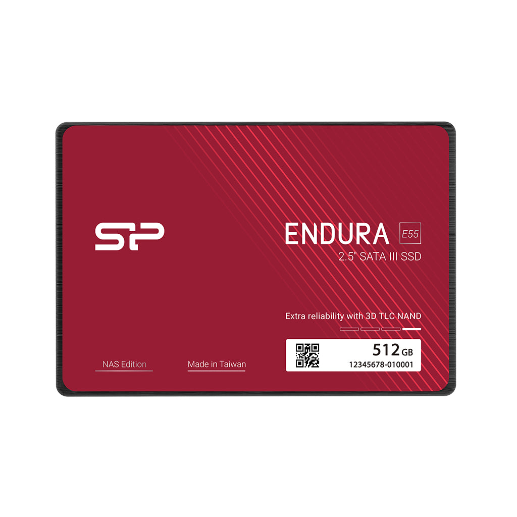 Silicon Power E55 NAS 512GB-2TB SATA III 6Gb/s 2.5-inch Internal Solid State Drive