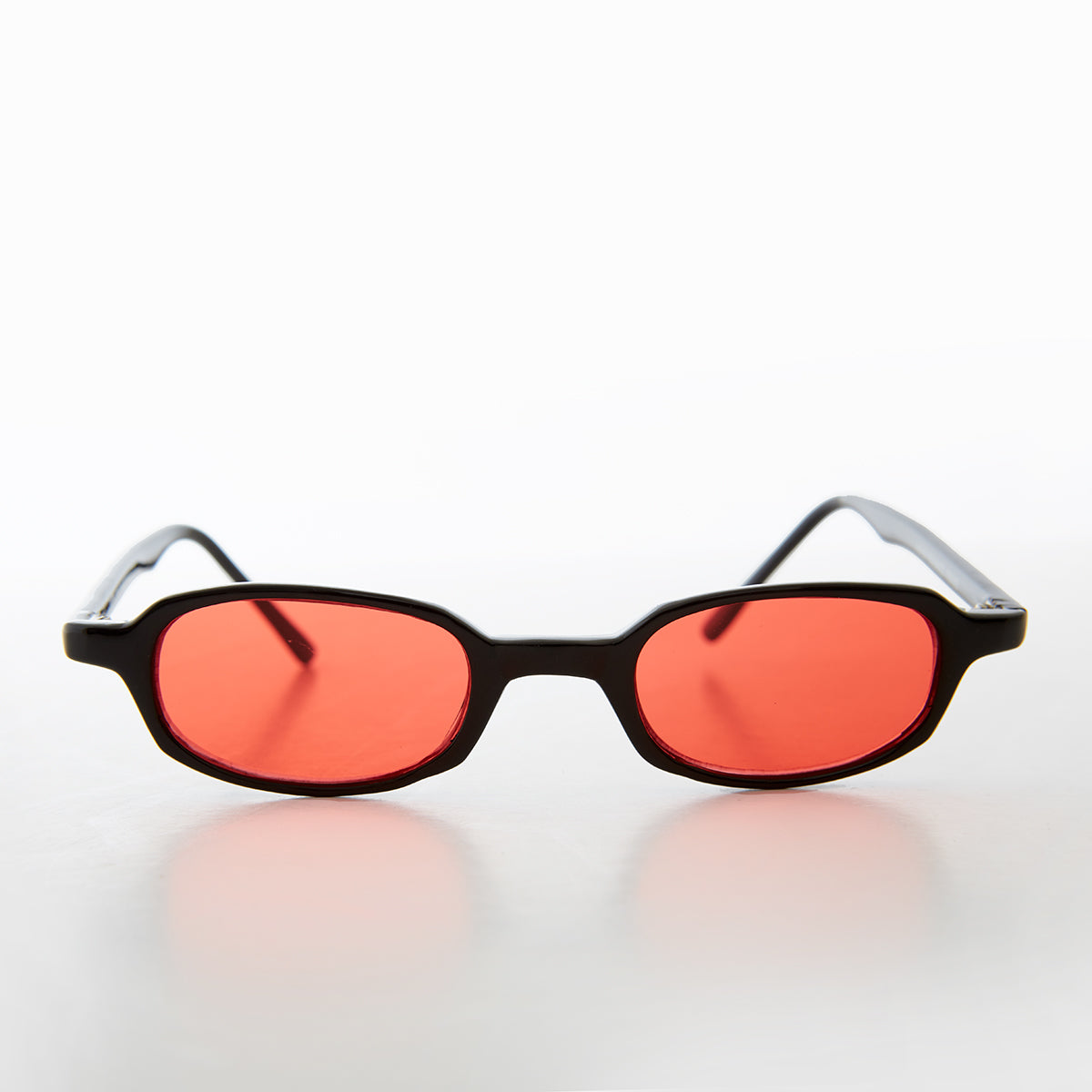 Micro Rectangle Black Sunglasses - Summers 2