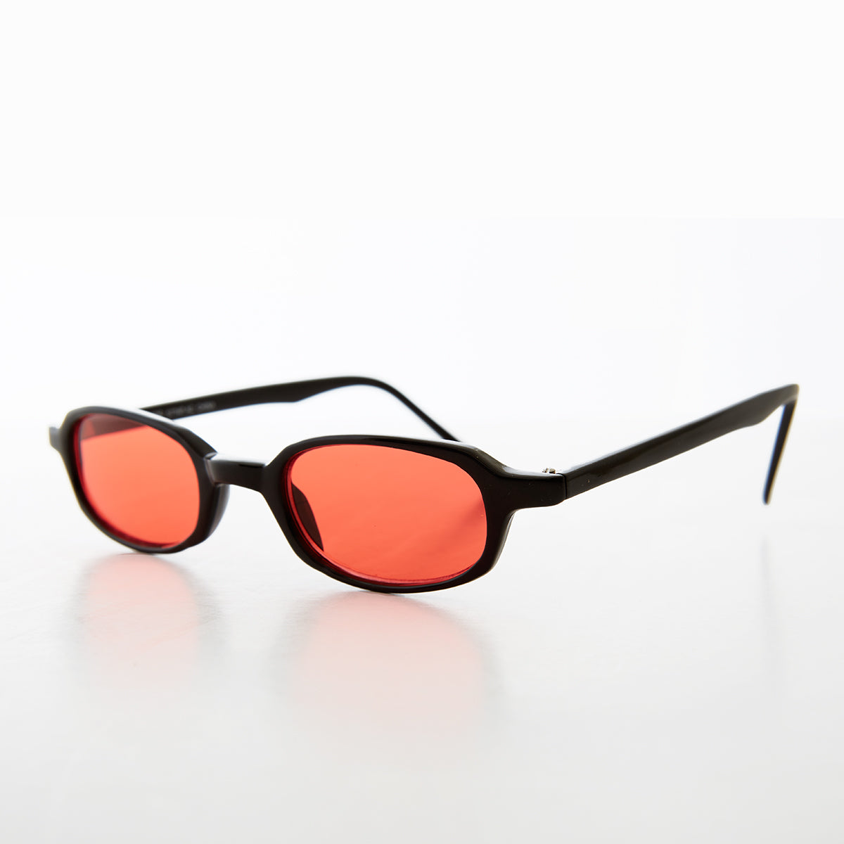 Micro Rectangle Black Sunglasses - Summers 2