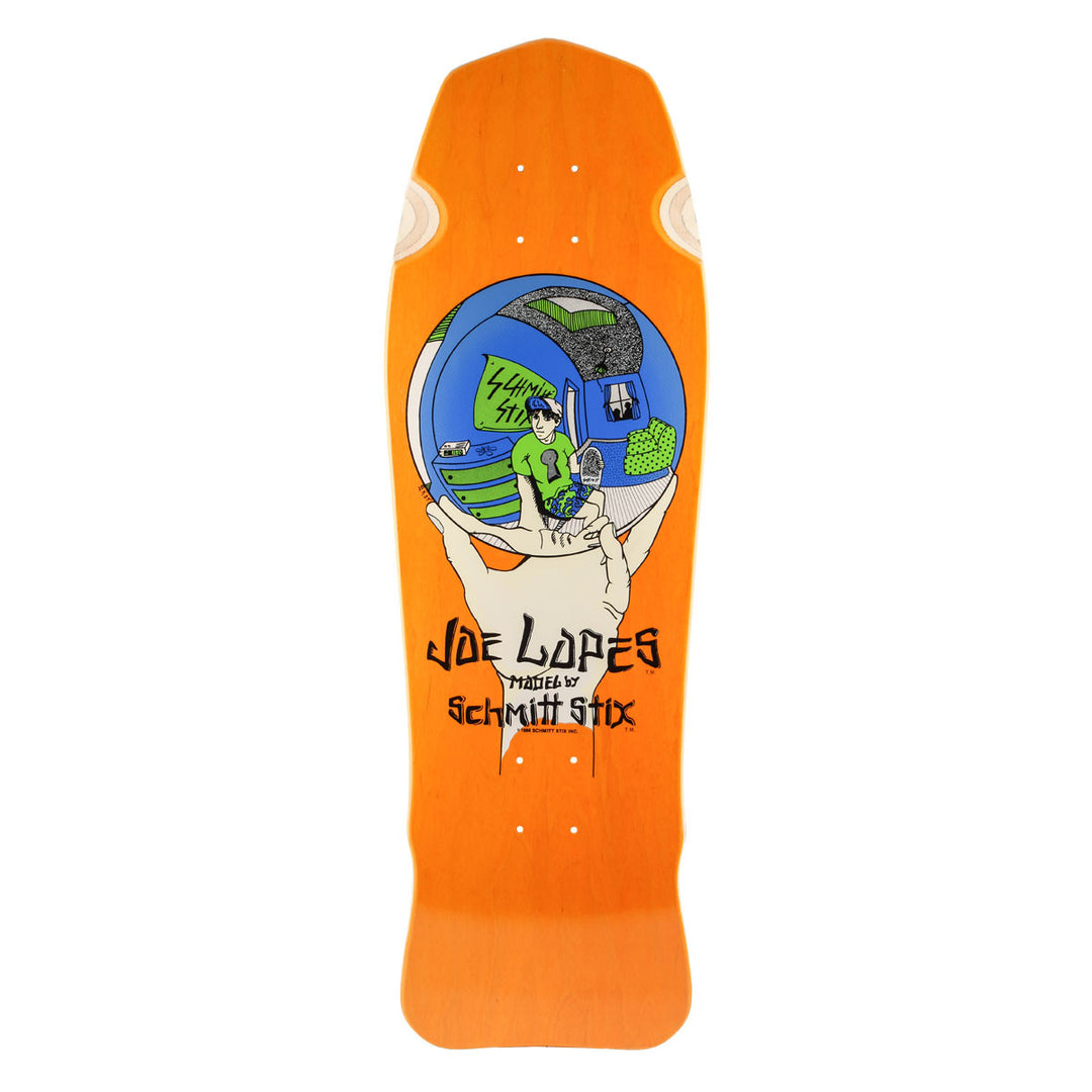 Schmitt Stix Joe Lopes Crystal Ball 9.875" Skateboard Deck