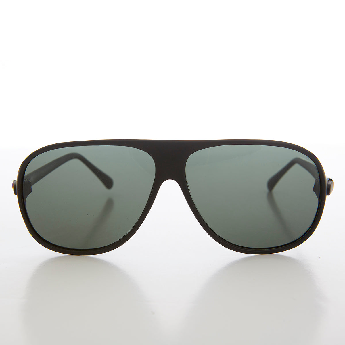 Vintage Pilot Sunglasses with Glass Lens - Tank