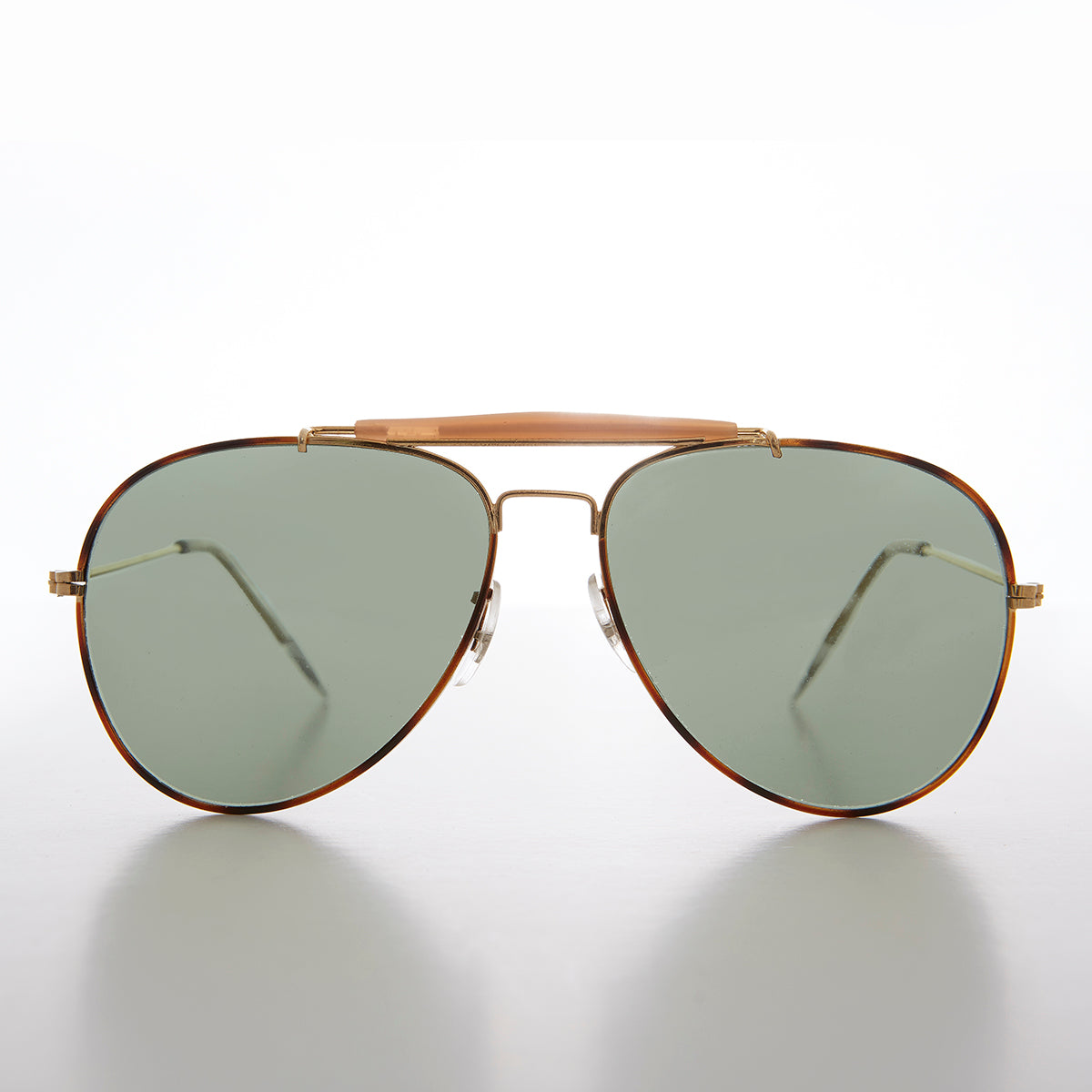 Teardrop Pilot Sunglass with Glass Lens - Thasos