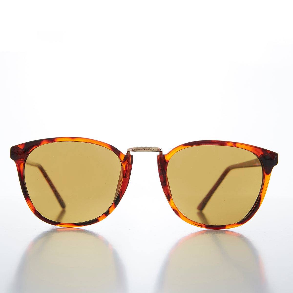 Hipster Square Classic Horn Rim Vintage Sunglass - Toby