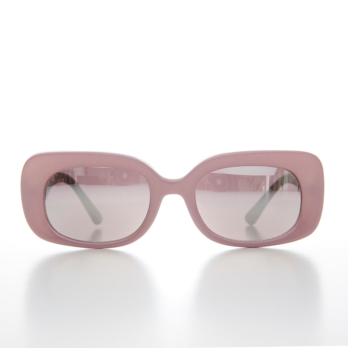 Thick Pastel Mod Retro Sunglass - Tutti