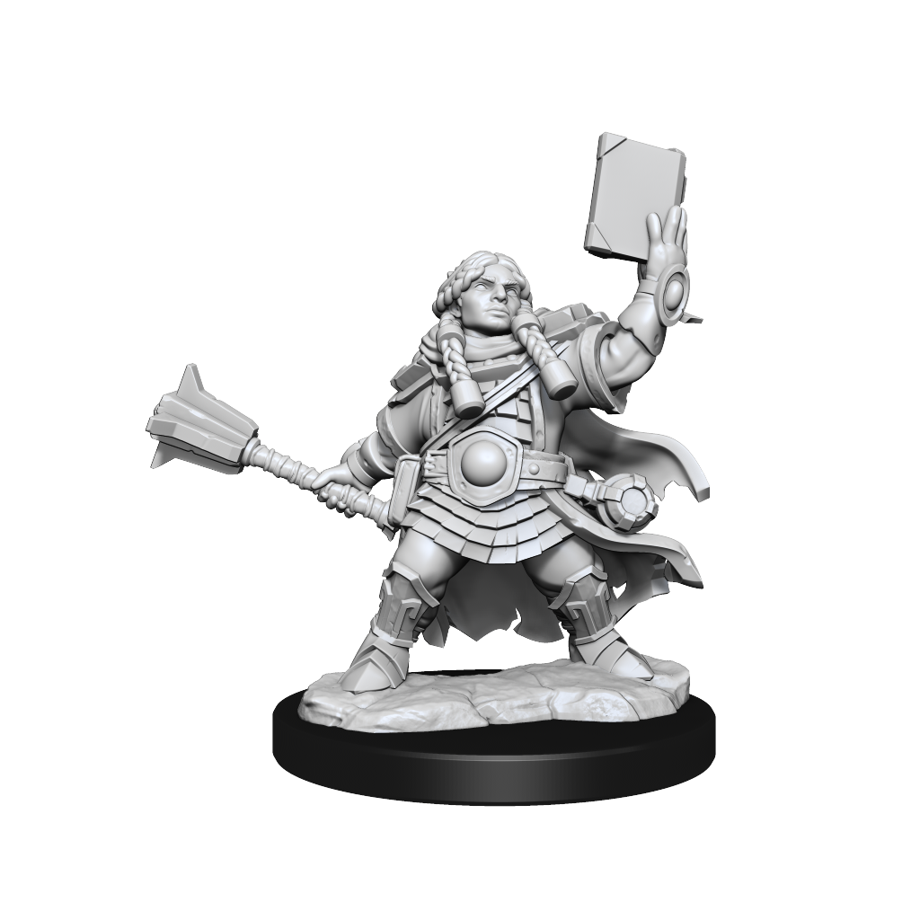 D&D: Frameworks - Dwarf Cleric Female