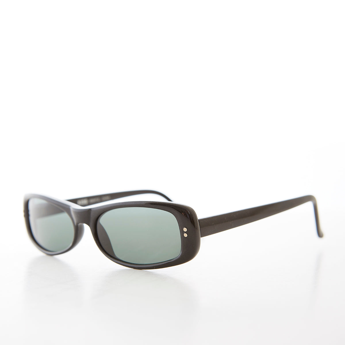 Small Fit Mod Rectangle Vintage Sunglasses - Velez