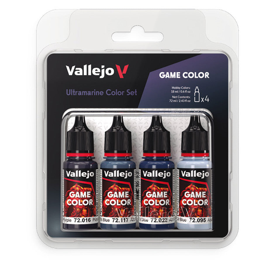 Vallejo Game Color: Paint Set - Ultramarine (4)