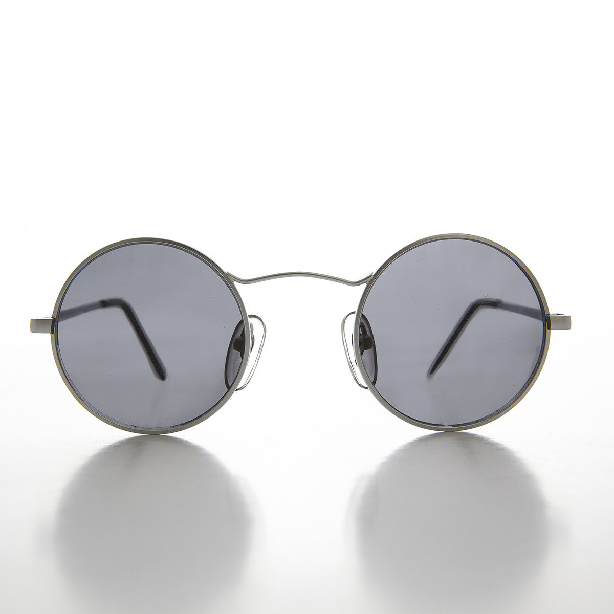 Round Wire Rim Teashade Vintage Sunglass - Vox 2