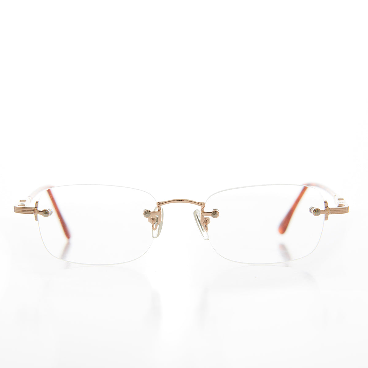 Unisex Rimless Lightweight Half Frame - Walford