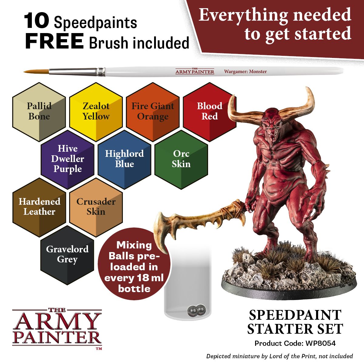 Army Painter Warpaints: Speedpaint Starter Set