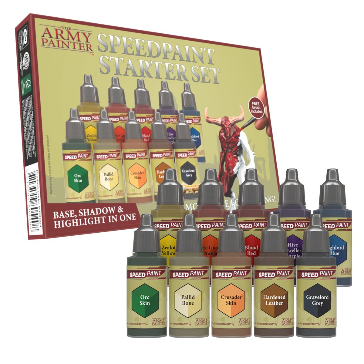 Army Painter Warpaints: Speedpaint Starter Set