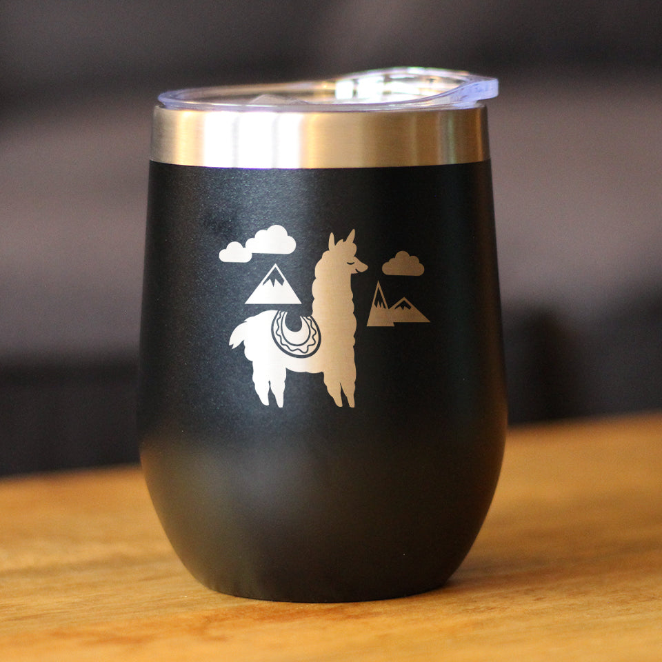 Alpaca - Wine Tumbler