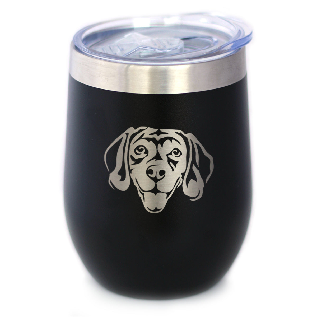 Beagle Face - Wine Tumbler