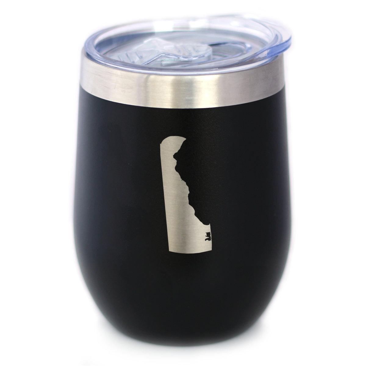 Delaware State Outline - Wine Tumbler