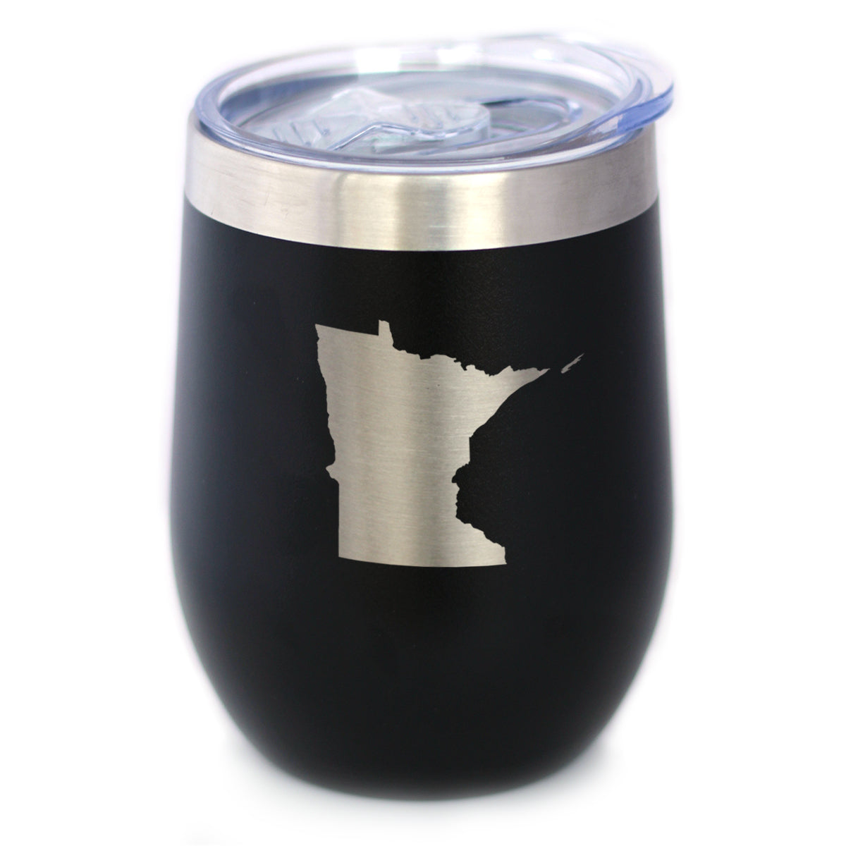 Minnesota State Outline - Wine Tumbler