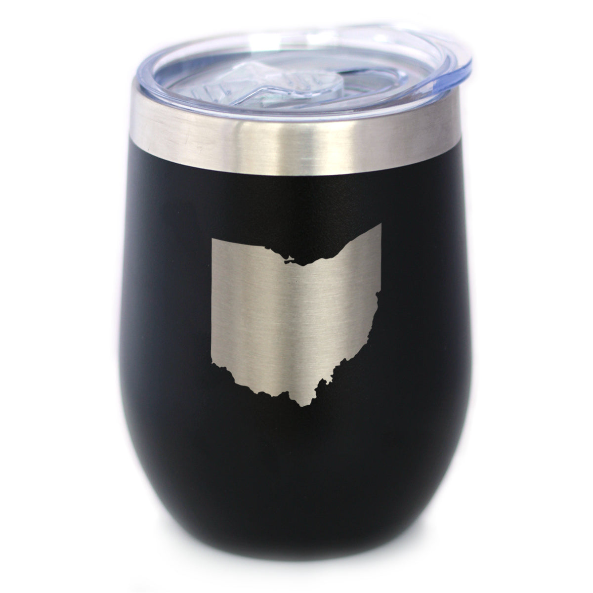 Ohio State Outline - Wine Tumbler