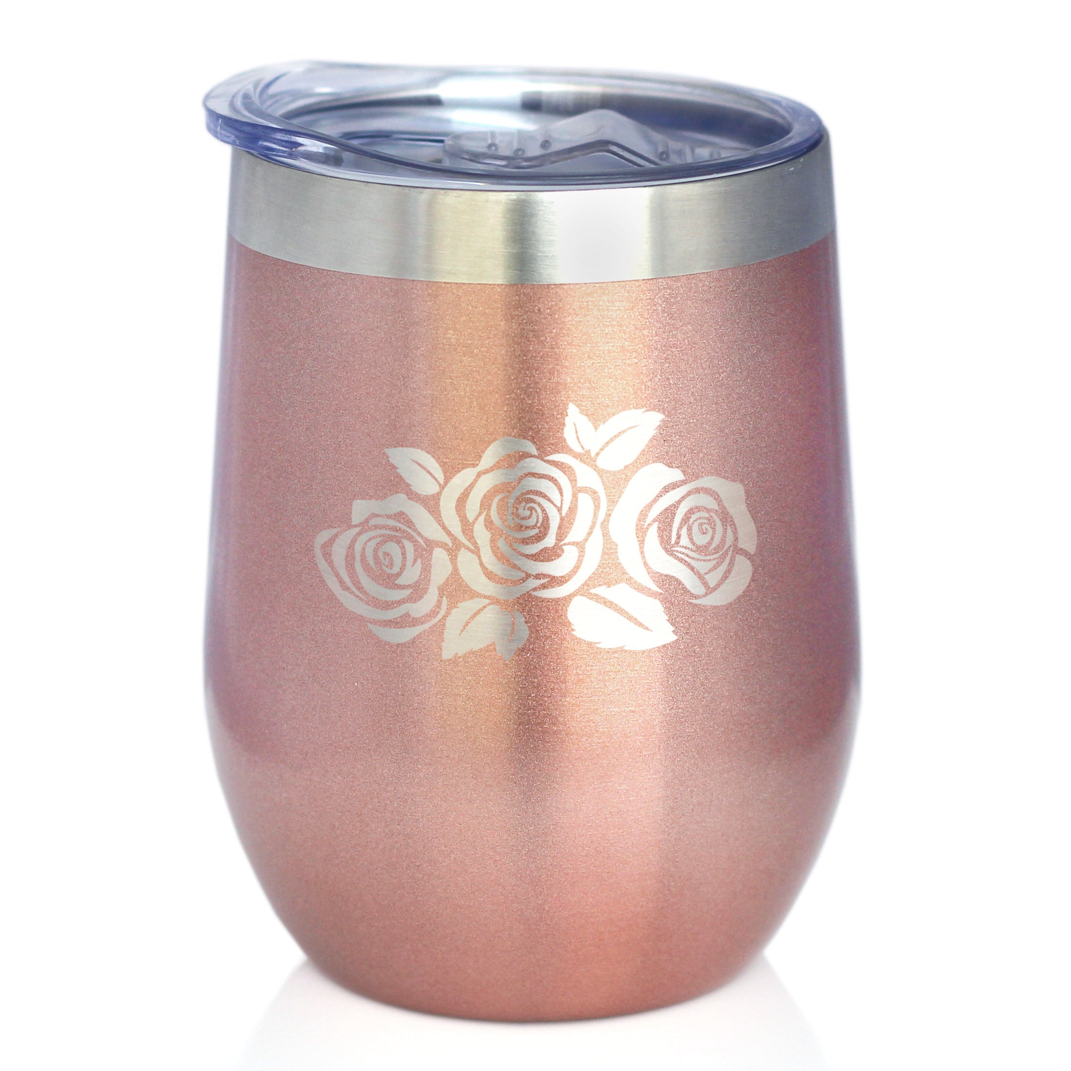 Roses - Wine Tumbler