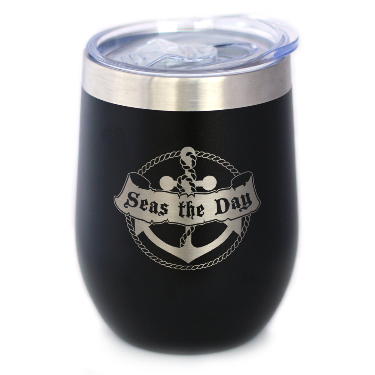 Seas the Day - Wine Tumbler