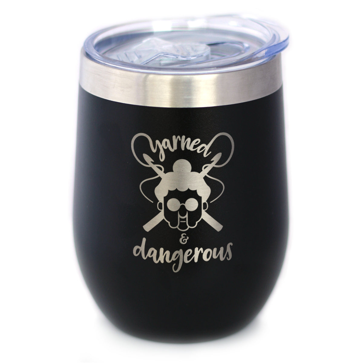 Yarned & Dangerous - Wine Tumbler