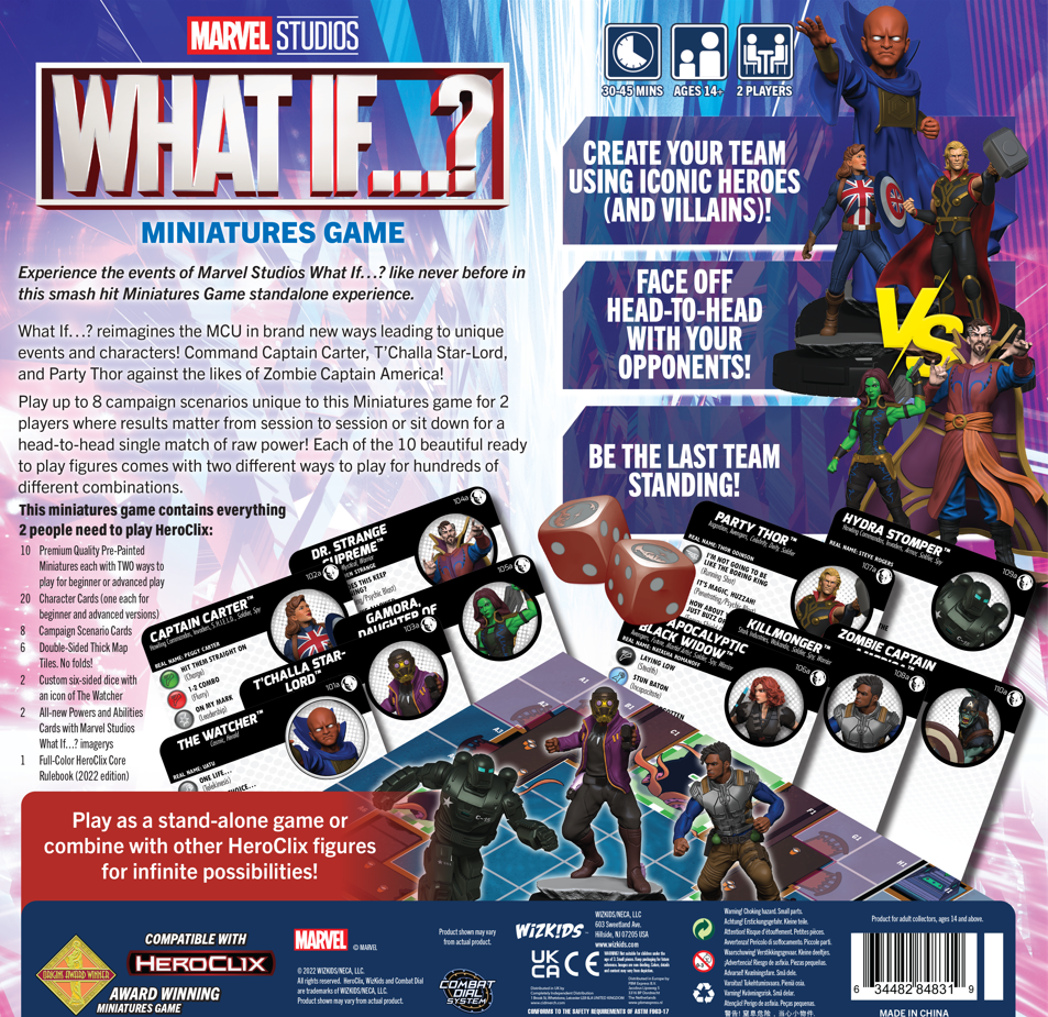 HeroClix: Marvel Studios - Disney Plus What If...? - Miniatures Game