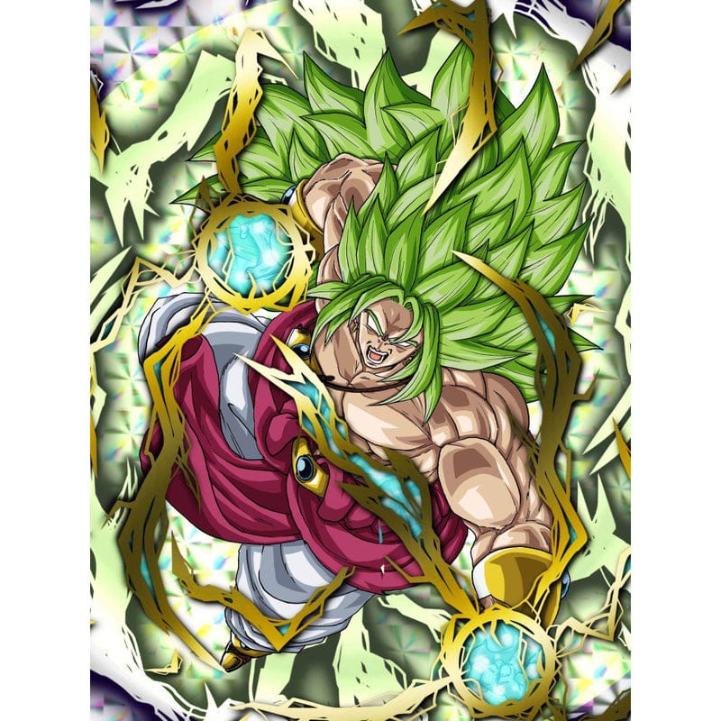 Dragon Ball Z Broly Wallscroll