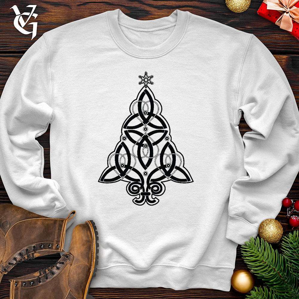 Celtic Christmas Tree Crewneck