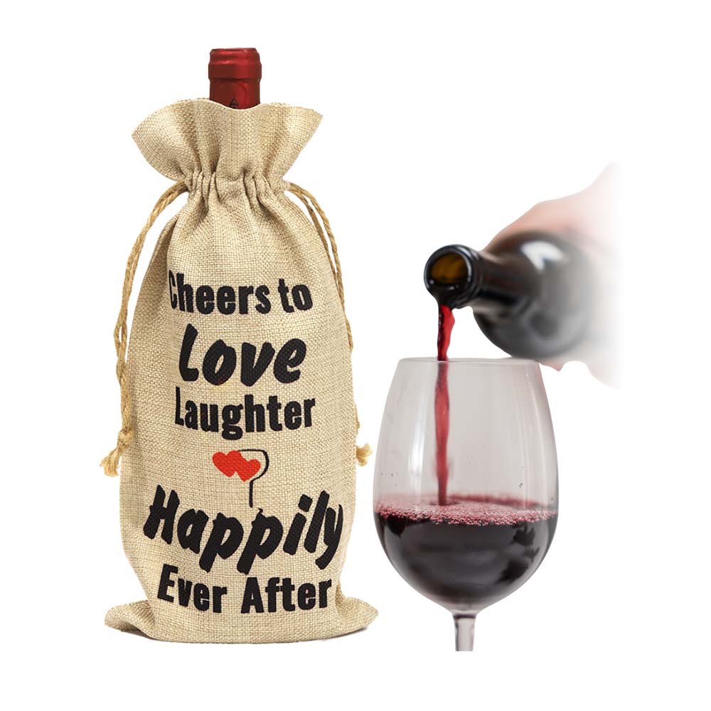 Sublimation Blank Wine Bag Burlap | Bottle Sleeve | INNOSUB USA