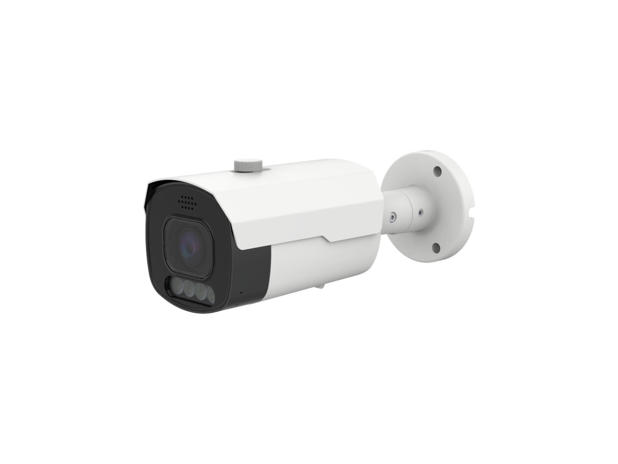 XP-8LPR-MZB: 8MP Motorized Zoom IP Bullet Camera w/Active Deterrence w/Full Color w/LPR