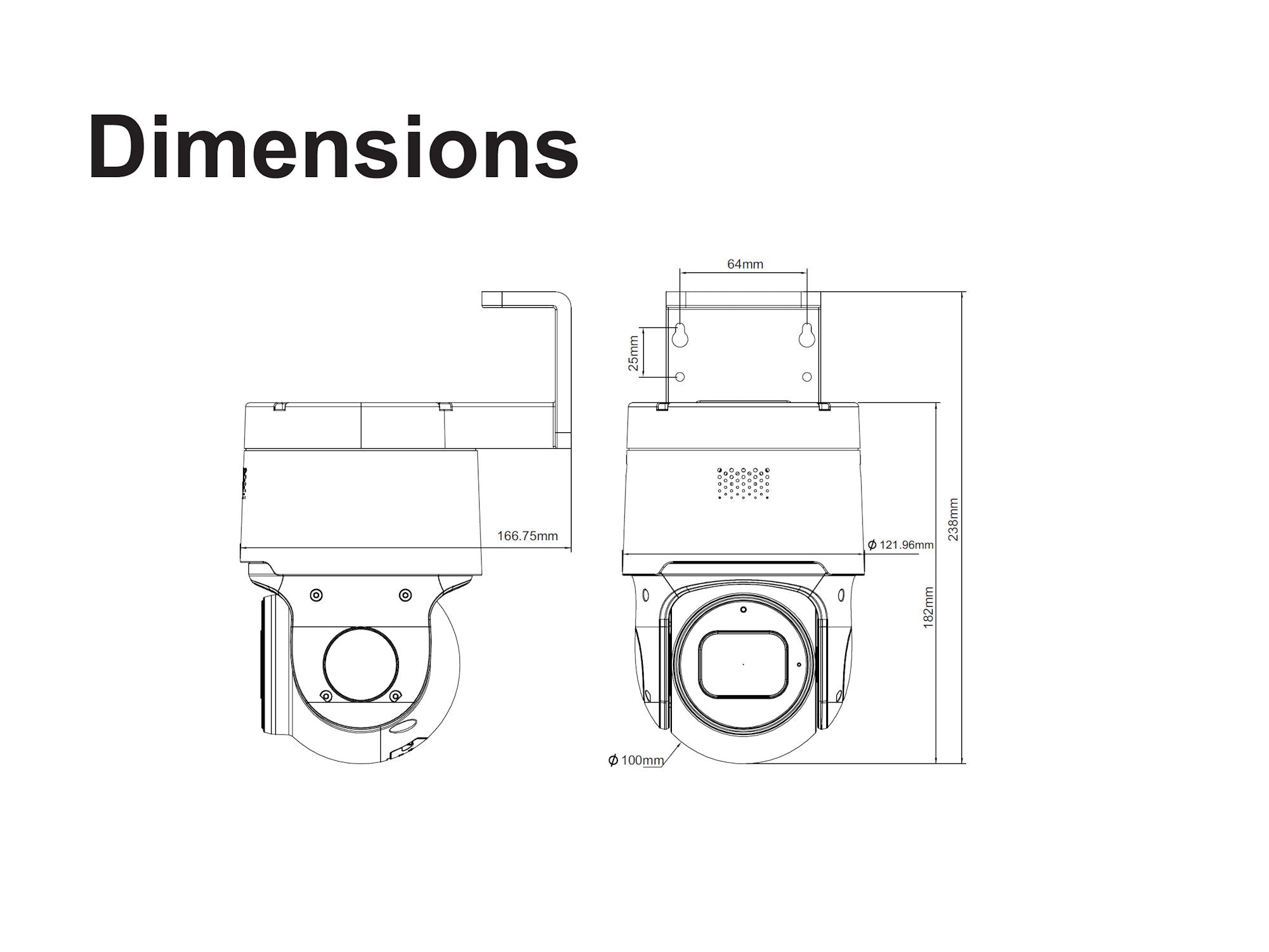 XP-PTZ4: 8MP 4X Mini Active Deterrence IP PTZ w/AI