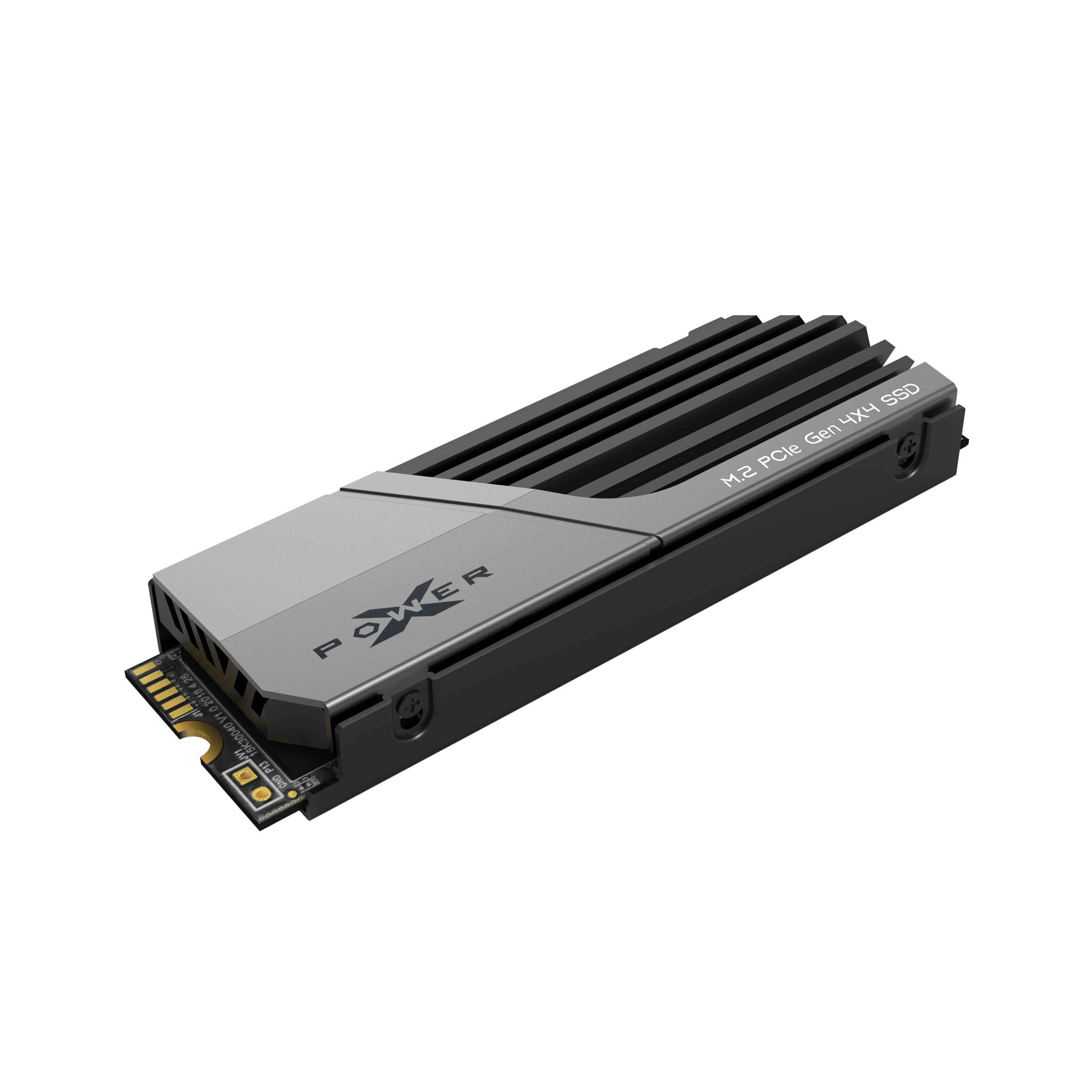 Silicon Power US75 1TB-4TB NVMe Gen4x4 M.2 2280 Internal Solid State Drive with Heatsink, Compatible with PS5