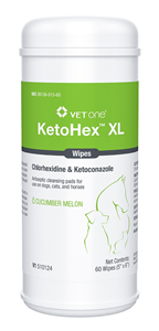 KetoHex XL Wipes (60 Count)